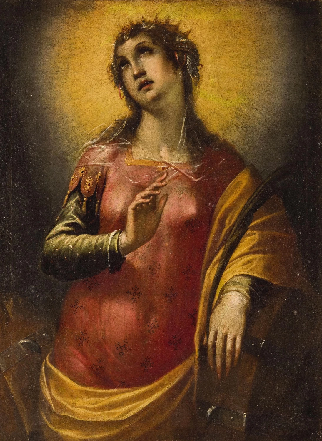 Orsola Caccia-82-L'Immacolata tra San Carlo Borromeo e San Girolamo 1